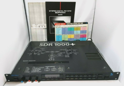 ギター SDR1000  IBANES  STEREO  DEGTAL REVERB Ibanez SDR 1000 Stereo Digital Reverb Effect Processor Unit