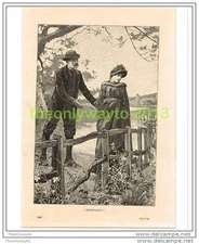 REPENTANT, THE QUIVER, Book Illustration (Print), c1886