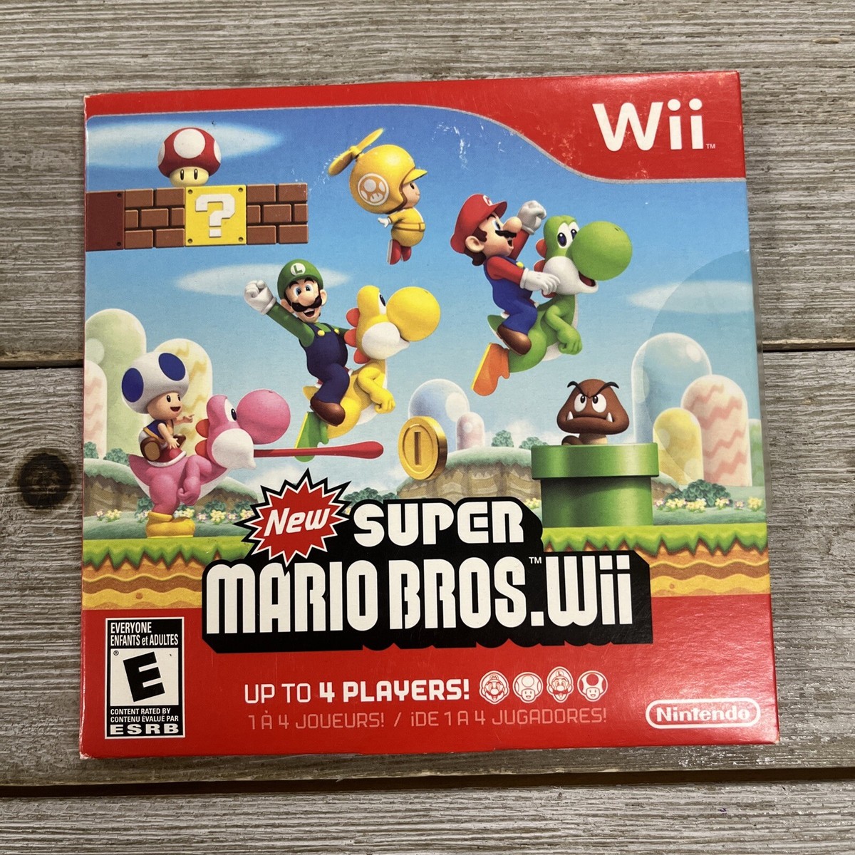 Super Mario Bros. Wii (Nintendo Wii, 2009) Just Game 45496901738| eBay