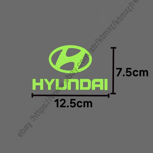 Hyundai Logo Patch Heat Transfer Style for Chelsea Arm Sponsor Fan Made Kit 12cm - Picture 8 of 9