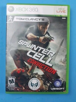 Tom Clancys Splinter Cell Conviction Xbox 360 - Complete With Manual