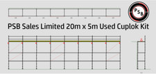 Used Cuplock Scaffold 20m x 5m inc NEW Scaffold Boards Cuplok INC VAT