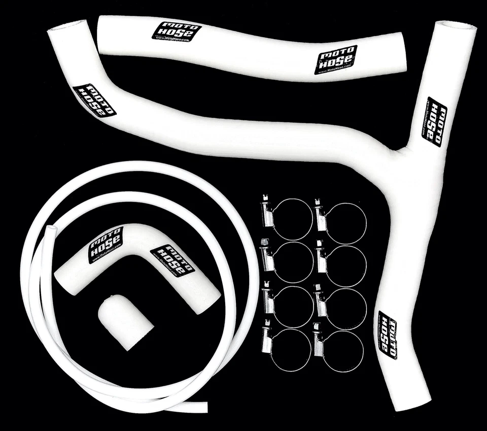 KIT MANGUERA RADIADOR HONDA CRF450R 2017 2018 2019 2020 CRF450R-S FUNCIONA ROJO 23-128YR Foto 3 de 4