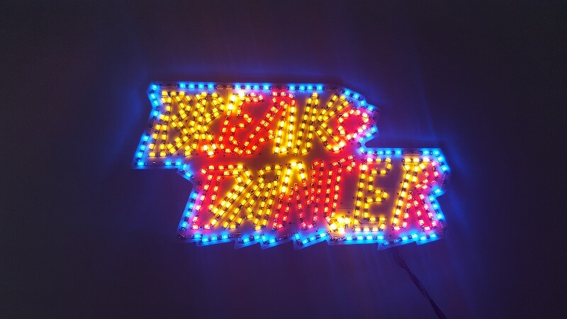 Enseigne lumineuse Break Dancer Faller 140440 Kirmes H0