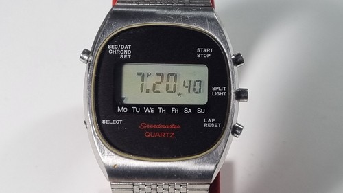 Vintage Digital OMEGA Speedmaster Quartz - Picture 3 of 11