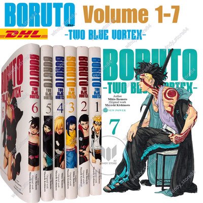 Boruto: Two Blue Vortex Manga Volume 1-7 Full Set New English Comic