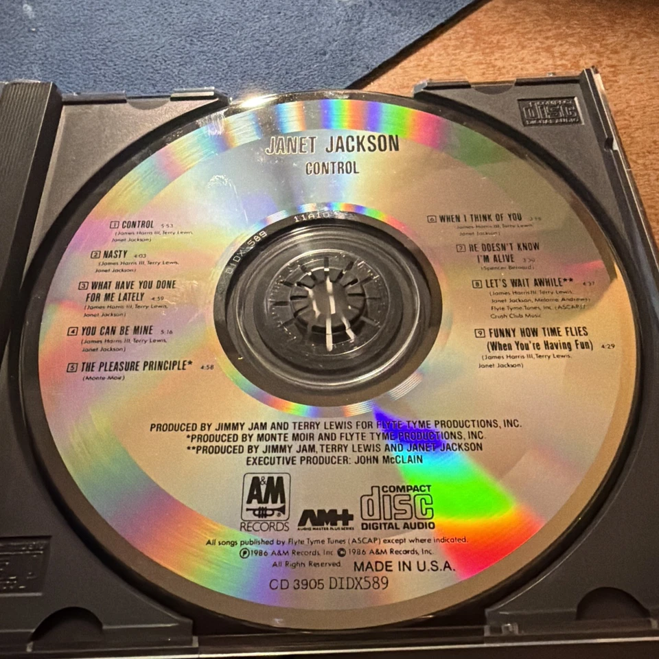 Janet Jackson - Control CD Foto 3 de 3
