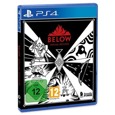 Below Sony PS4 Special Edition inkl. Poster Mini Artbook Videospiel NEU