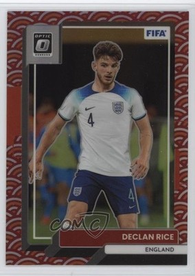 2022-23 Panini Donruss Optic Photon Prizm Declan Rice #27 g2e