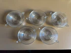 Vintage Manhattan Depression glass 5 6" Berry Bowls
