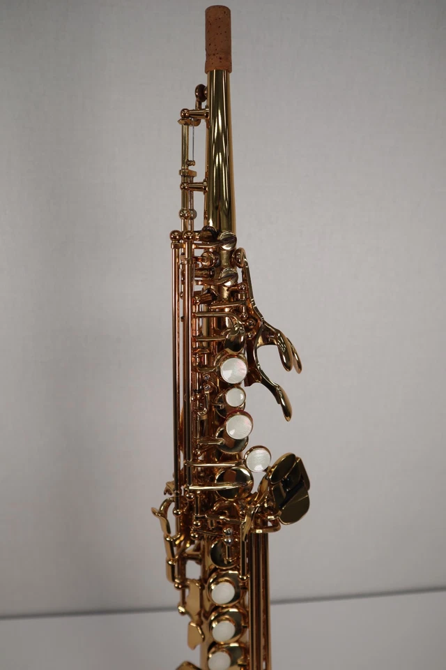 Saxofón Soprano Yamaha Yss-475 041358 Hecho en Japón Excelente En Stock #156 Foto 3 de 4