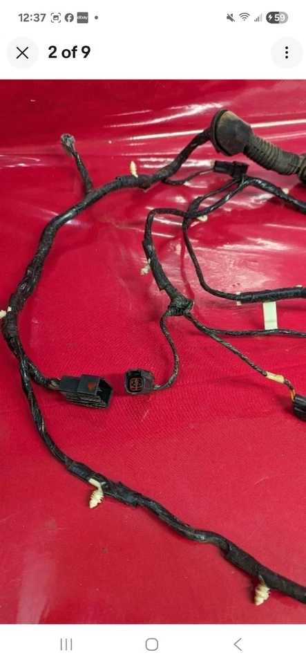 2006-2010 Ford Explorer Mercury Mountaineer Hatch Liftgate Wiring Harness - Image 2 of 4