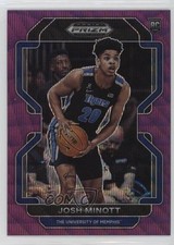 2022-23 Panini Prizm Draft Picks Purple Wave Prizm Josh Minott #94 0q3