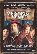 William Shakespeare's The Merchant of Venice - DVD - GOOD