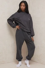 HOUSE OF CB 'Sky' Fleece Back Jogging Trousers