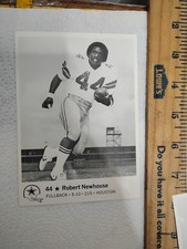 1970s Dallas Cowboys Football NFL TEAM PHOTO Trading Card 44 Robert Newhouse B15