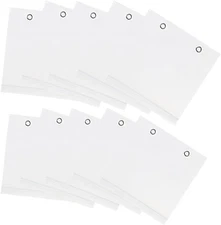 Fishing Tackle Binder Lure Biat Organized 10pcs Ziplock Transparent Bag 