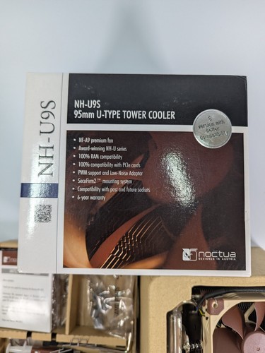 Noctua NH-U9S, Premium CPU Cooler with NF-A9 92mm Fan - New - Fast Shipping - Picture 12 of 13