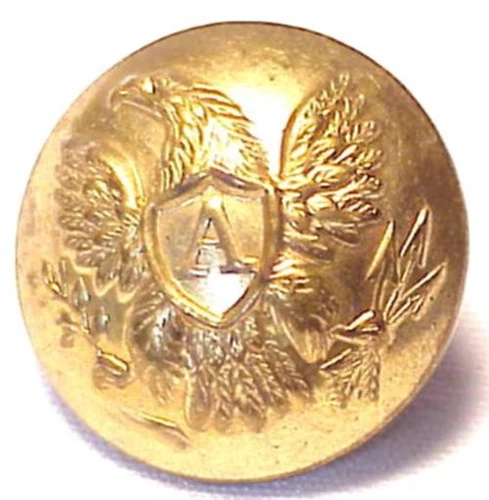 Original Civil War ARTILLERY EAGLE COAT BUTTON