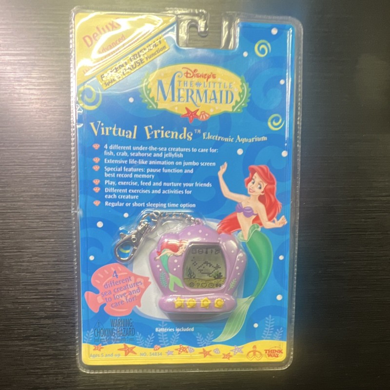 Disney The Little Mermaid Virtual Friends Electronic Aquarium Toy Deluxe Edition