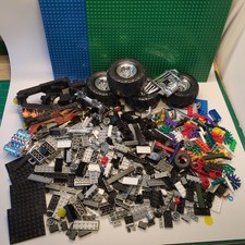 Mega Bloks - Bulk Lot 3.5 lbs Used Misc brick blocks toy baseplates vintage 9749