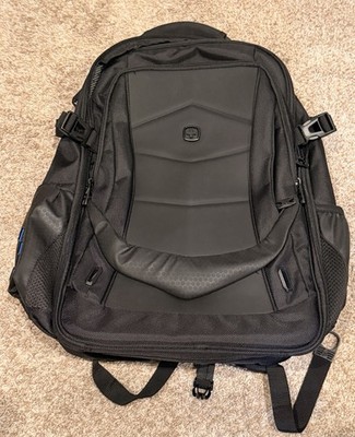 SWISSGEAR GAMING LAPTOP BACKPACK WITH CHARGER PORT USB SA8120 - BLUE/BLACK