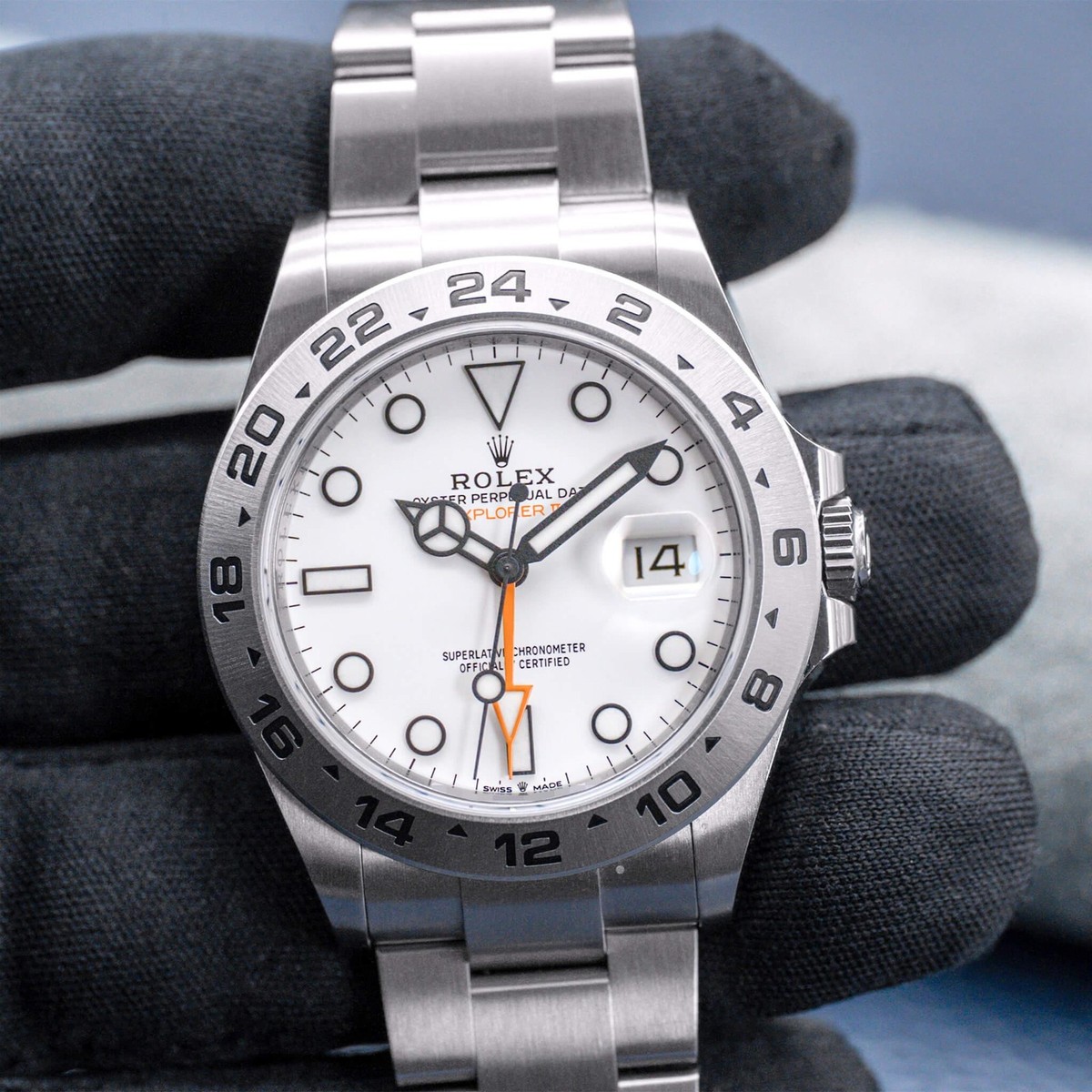 Rolex Explorer II “Polar” 226570 White Dial 42mm Box Papers | eBay