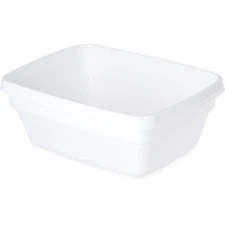 Case of 1000 Rectangular Soup Bowl 8oz Container plastic disposable Dinex DXTT20