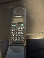 Vintage Motorola MicroTAC 650 34916WNDBA Nynex Gray Cell Phone UNTESTED