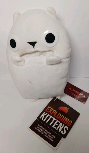 Exploding Kittens Regenbogen Ralphing Plüschtier Stofftier weiße Katze VERSAND AUS USA - Bild 2 von 10
