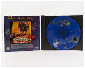 Test Drive Le Mans (Sega Dreamcast, 2000) w/ Case & Manual CIB Video Game