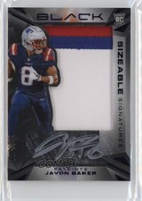 2024 Black Sizeable Signatures Rookie Jerseys Royal 13/50 Javon Baker Auto 9on