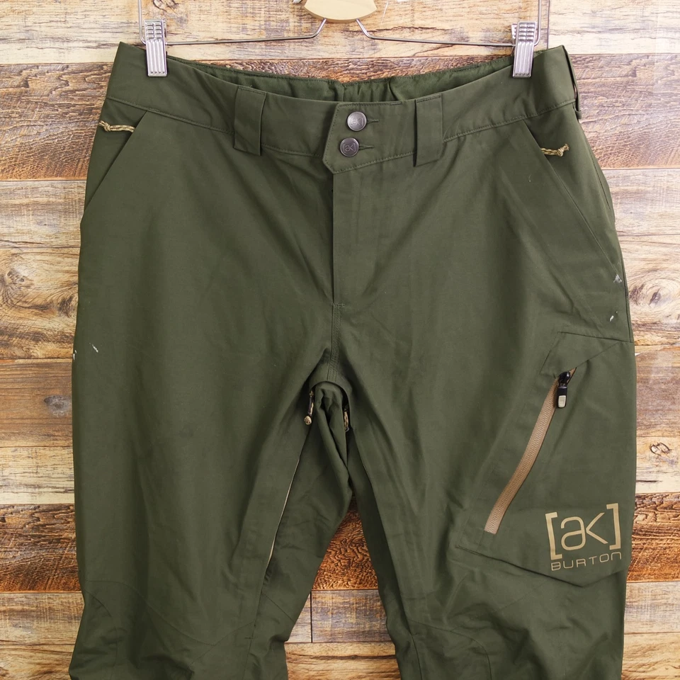 Pantalones de esquí Burton AK talla M snowboard invierno para hombre verdes Foto 2 de 4