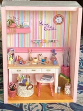 Artisan Diorama Miniature Craft Room Shadow Box OOAK Scene Dollhouse 1:12 Scale