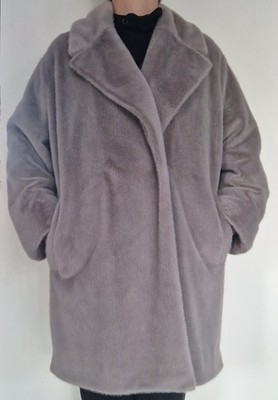 Jacke, Kurzmantel, Edles Kunstfell, Damen, Gr. 38/40, Ungetragen
