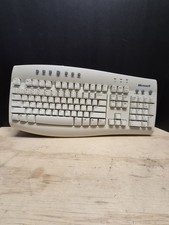 Microsoft Internet Keyboard PS/2 Model RT9434 Vintage Beige Very Clean Tested