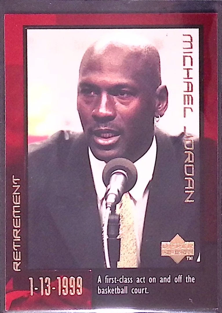1999 Upper Deck Michael Jordan Career - Michael Jordan #60 for