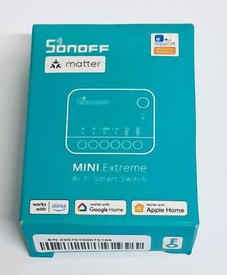 SONOFF MINIR4M Matter Wlan Smart Relais Schalter Lichtschalter Hausautomation