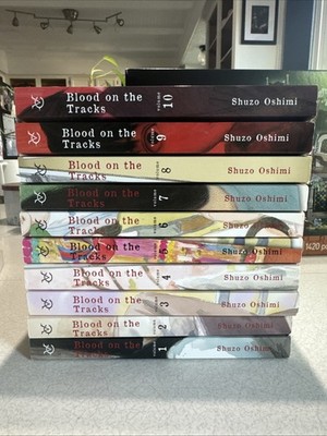 Blood on the Tracks Manga Volumes 1-10 English Authentic Vertical Comics