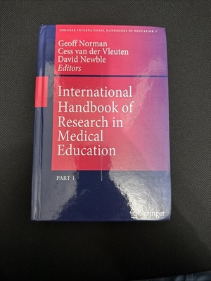 Springer International Handbook of Education International Handbook of Research