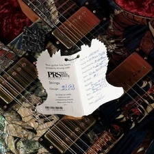Paul Reed Smith PRS Dragon 20Th Anniversary Double-Neck Consignment Item Safe de