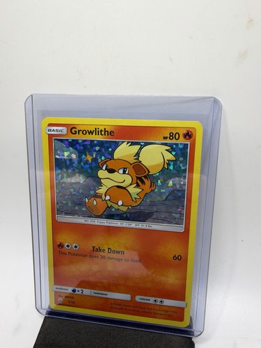 The Pokémon Company Growlithe 1/12 McDonald's 2018 Holo Promo EN 2018