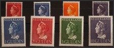 Netherlands. MNH Yvert 438A/45. 1946. Complete series. MAGNIFICENT AND RARE. Yve