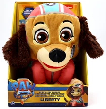 Nickelodeon Paw Patrol The Movie Liberty Play & Say Puppet