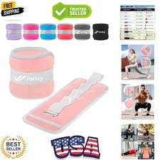Ankle Weights A Pair of 1/2/3/4/6/8/10/12/20 LBS Wrist Leg Arm Weights for Wo...