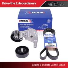 Serpentine Belt Component Kit Fit Hyundai Santa Fe Tiburon Kia Sportage Optima