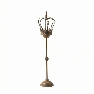 Bougeoir Vintage Bougeoir avec Pied Antique pour Table, Mariage - Photo 1/4