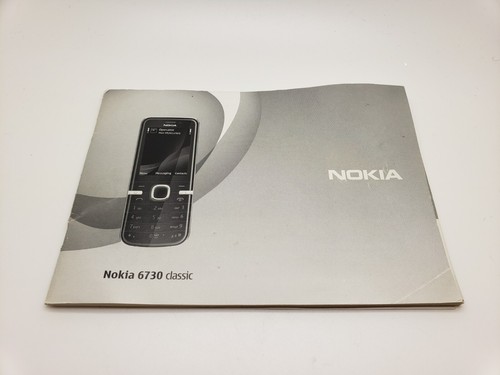 Manuel d'utilisation du téléphone portable Nokia 6730 Classic anglais neuf 3POSTUK