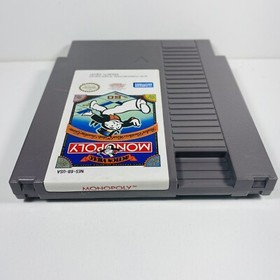 MONOPOLY -- NES Nintendo Authentic Original Game TESTED GUARANTEED