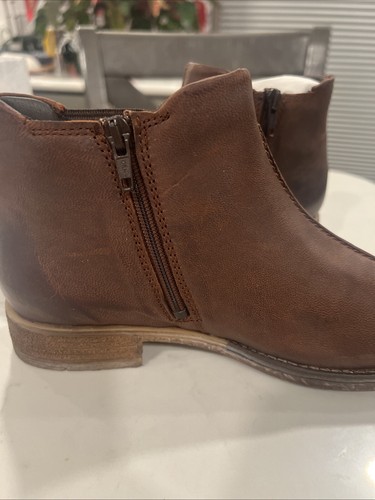 Josef Seibel Women's Sienna 97 Zipper Boot Size 36/5 - 5.5 US, Brown Leather NEW - Picture 5 of 11